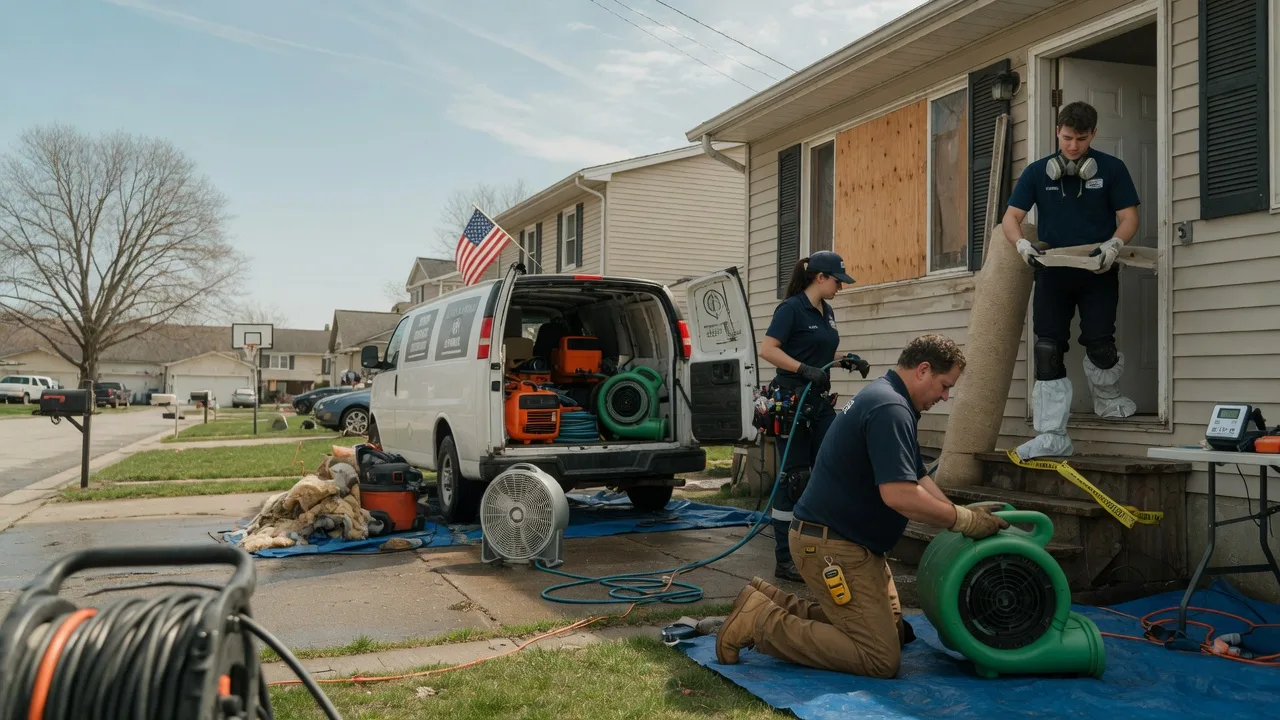 Water Damage Restoration in North Bend, OH near me